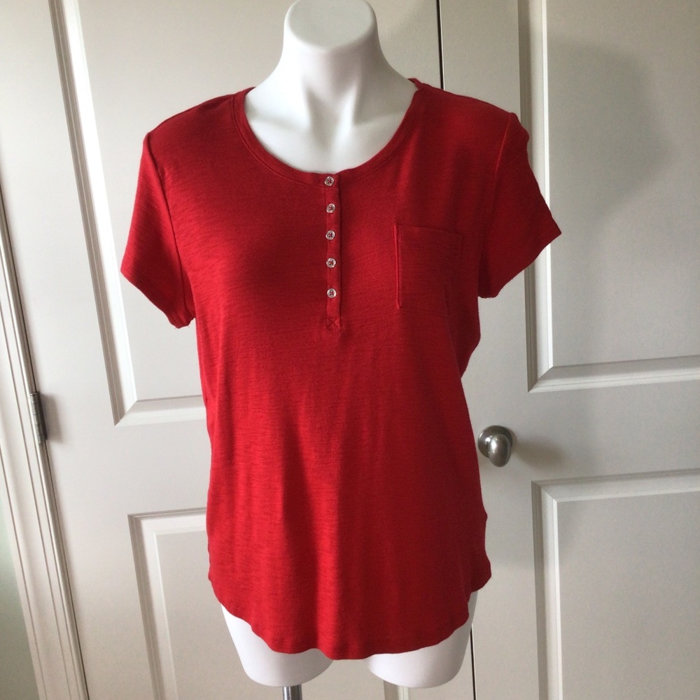 Liz Claiborne shirt Red